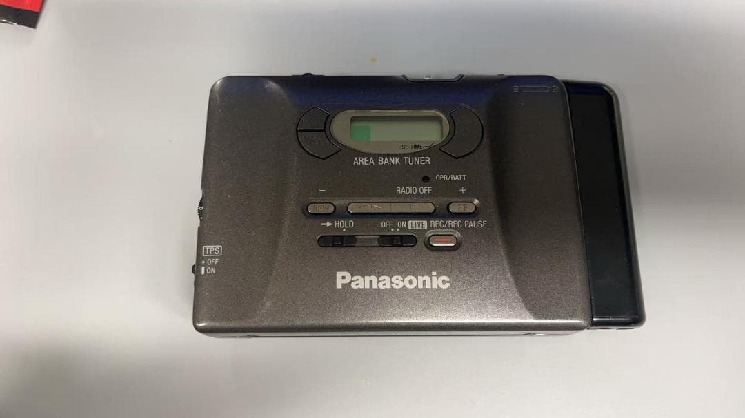 Panasonic RQ-S90F カセットプレーヤー ラジオ・録音機能付き