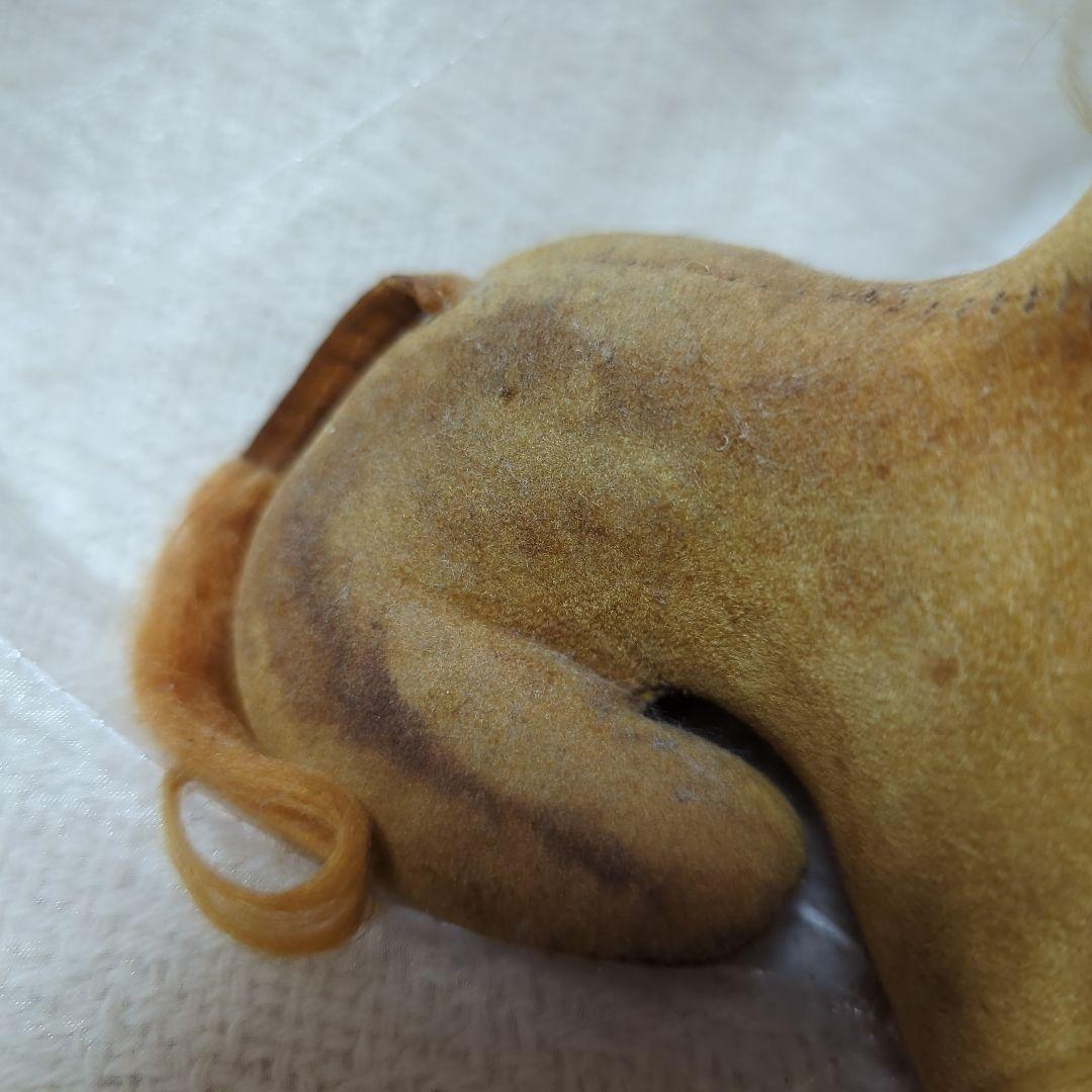 1951年 王子動物園 開園記念 ノベルティ おがくず人形 ライオン