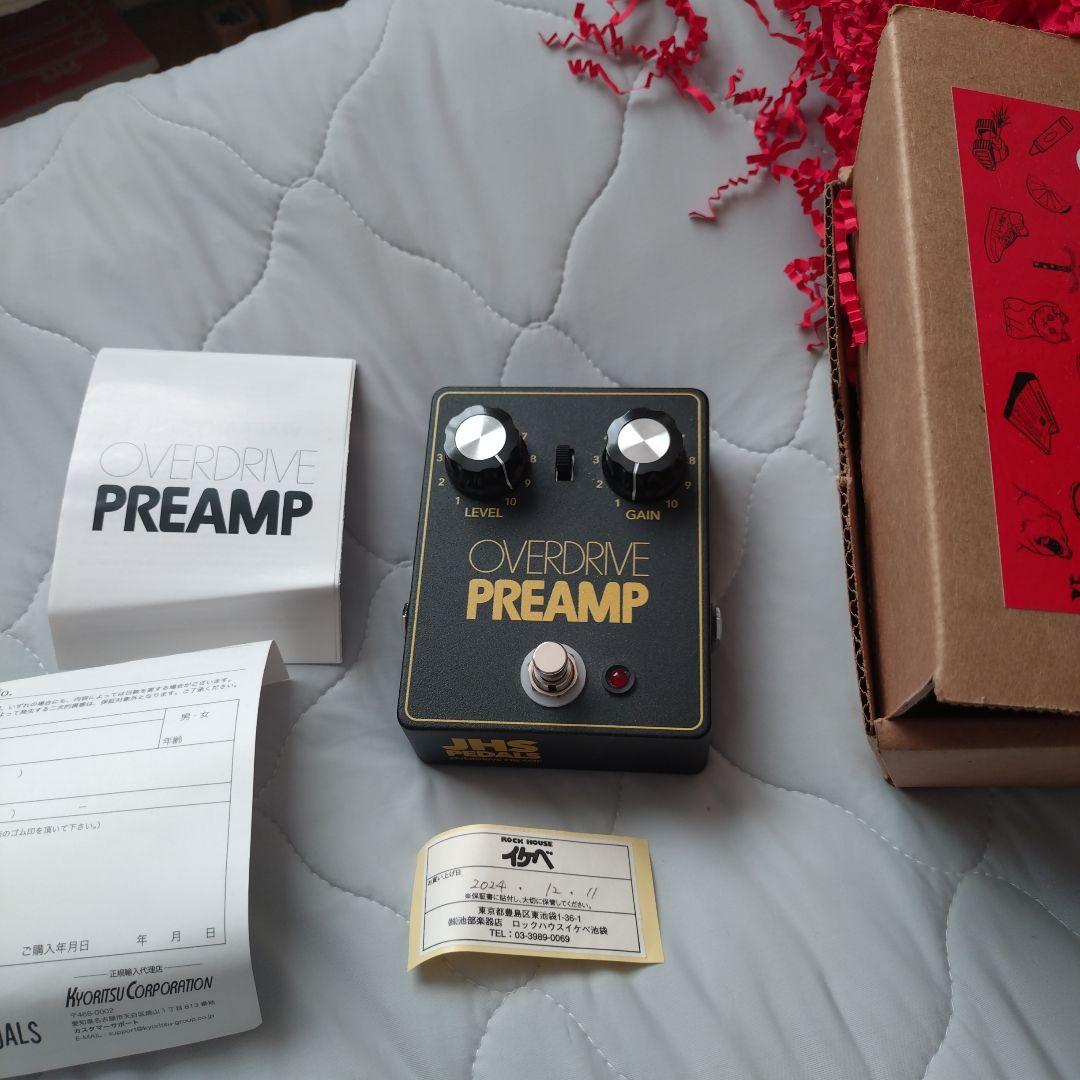 JHS OVERDRIVE PREAMP ギターエフェクター