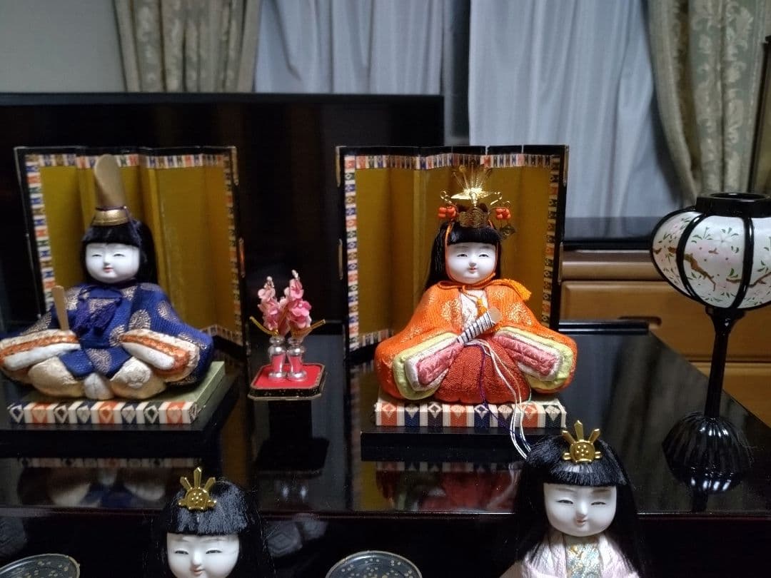 少し大きめミニ雛人形