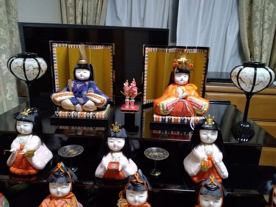 少し大きめミニ雛人形