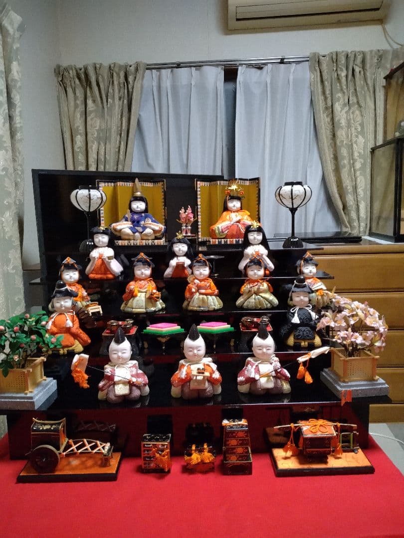 少し大きめミニ雛人形