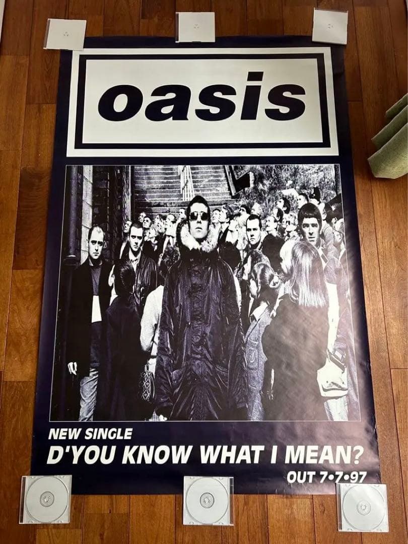 当時モノ激レア oasis ビッグサイズポスター オアシス