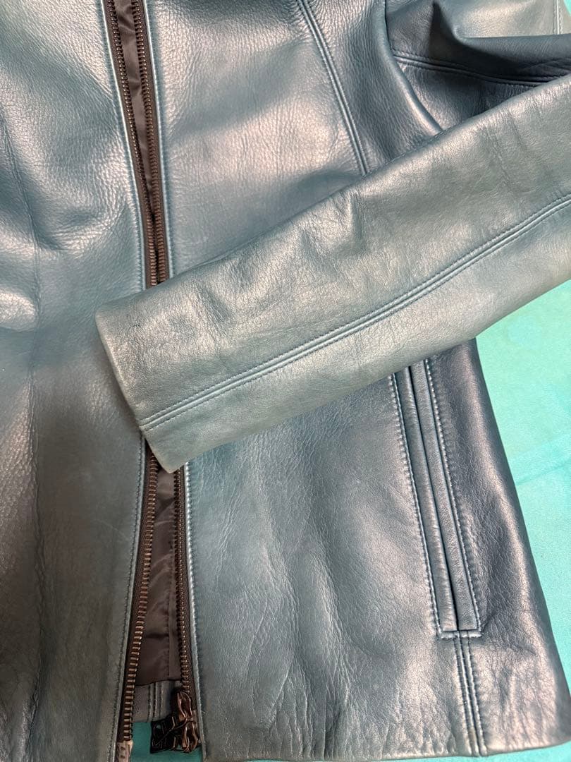 wjkレザー シングルライダース サイズS