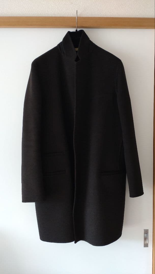 celineセリーヌ　フィービー 初期 エッグクロンビー　ダークブラウン コート