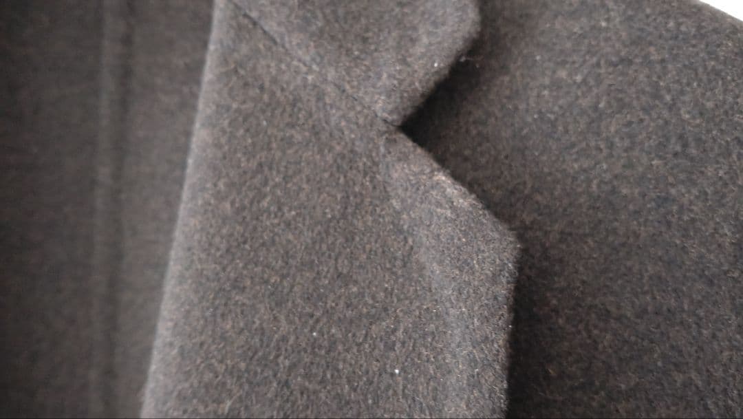 celineセリーヌ　フィービー 初期 エッグクロンビー　ダークブラウン コート