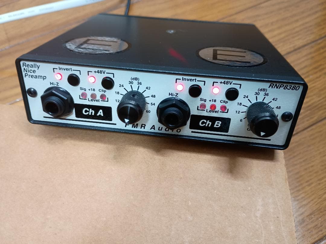 FMR Audio RNP8380 （EE）高級ステレオマイクプリアンプ