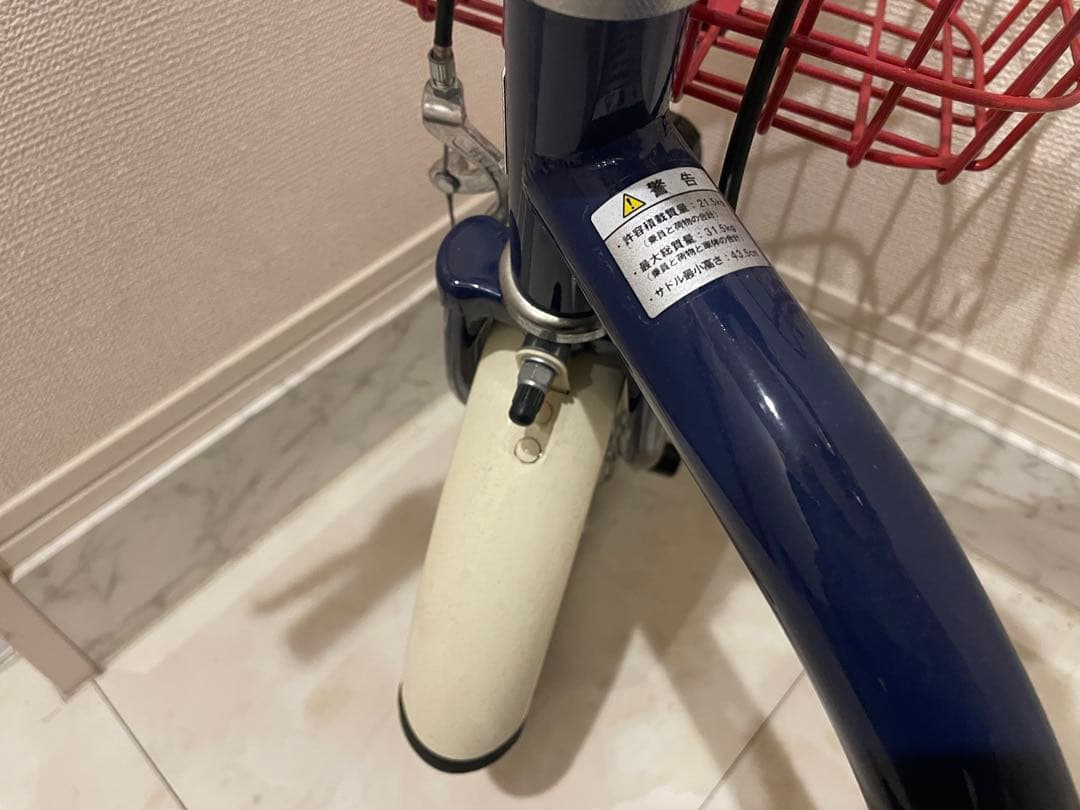 引取希望　INNOVATIONFACTORY 自転車あさひ　14インチ　ネイビー