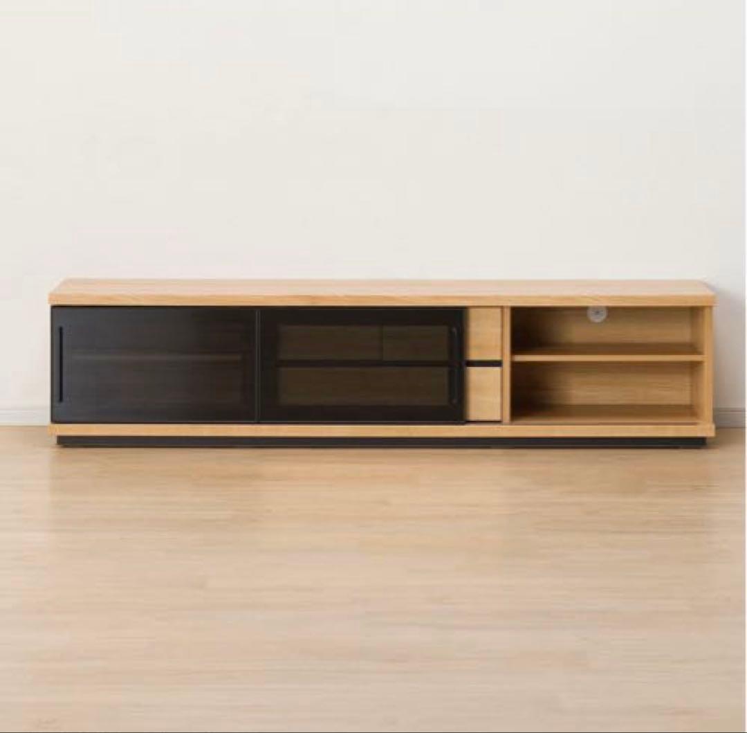 ニトリ　テレビ台　ローボード　クローガ　180cm ミドルブラウン