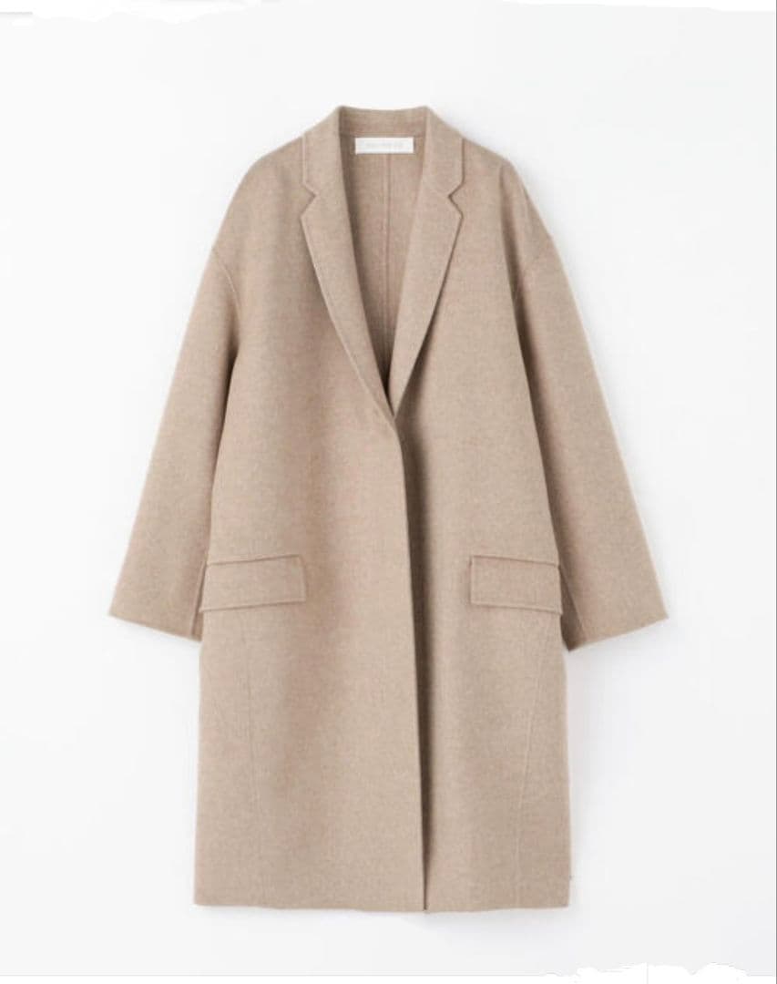 美品 GALERIE VIE ウールダブルフェイス チェスターコート