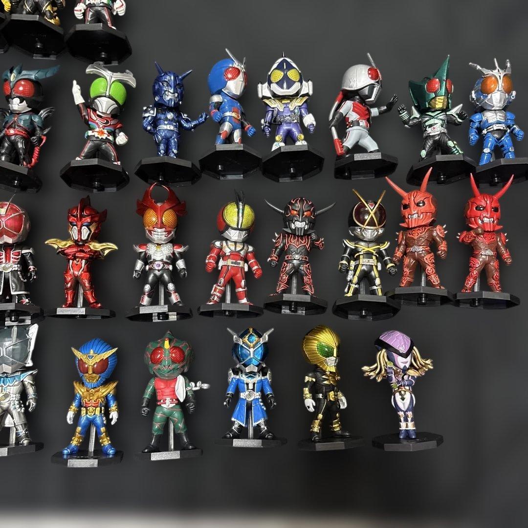 か*ゅ様 仮面ライダー　ワールドコレクタブルフィギュア70体セット