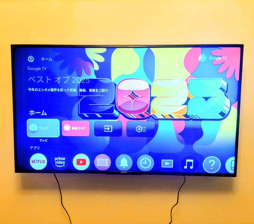 【美品】2024年製/SONY BRAVIA/55V型/KJ55X75WL/4K