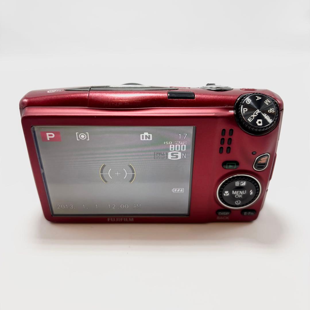 【美品】FUJIFILM FinePix F900EXR レッド デジタルカメラ