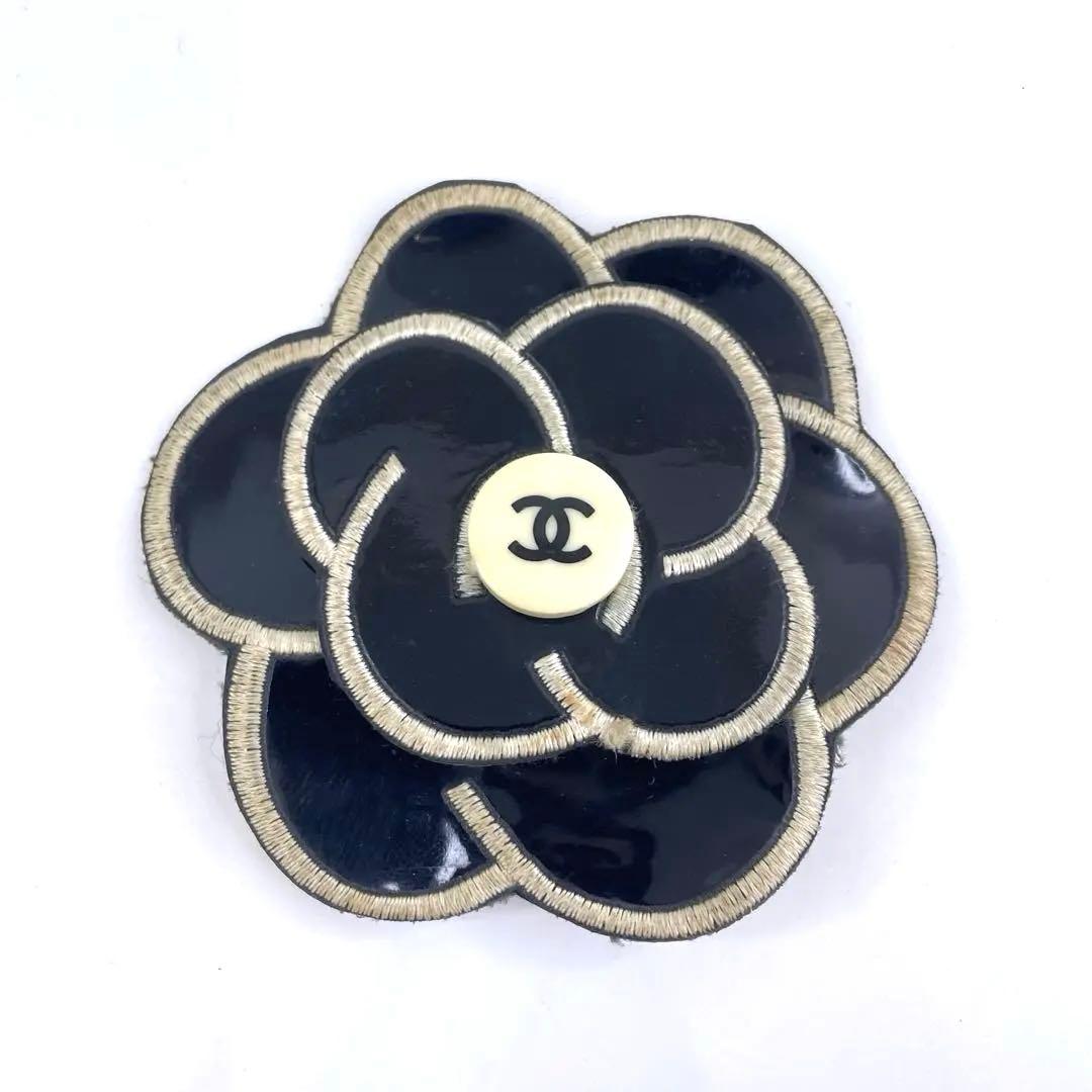 CHANEL シャネル ヴィンテージ　カメリアブローチ ココマーク コサージュ