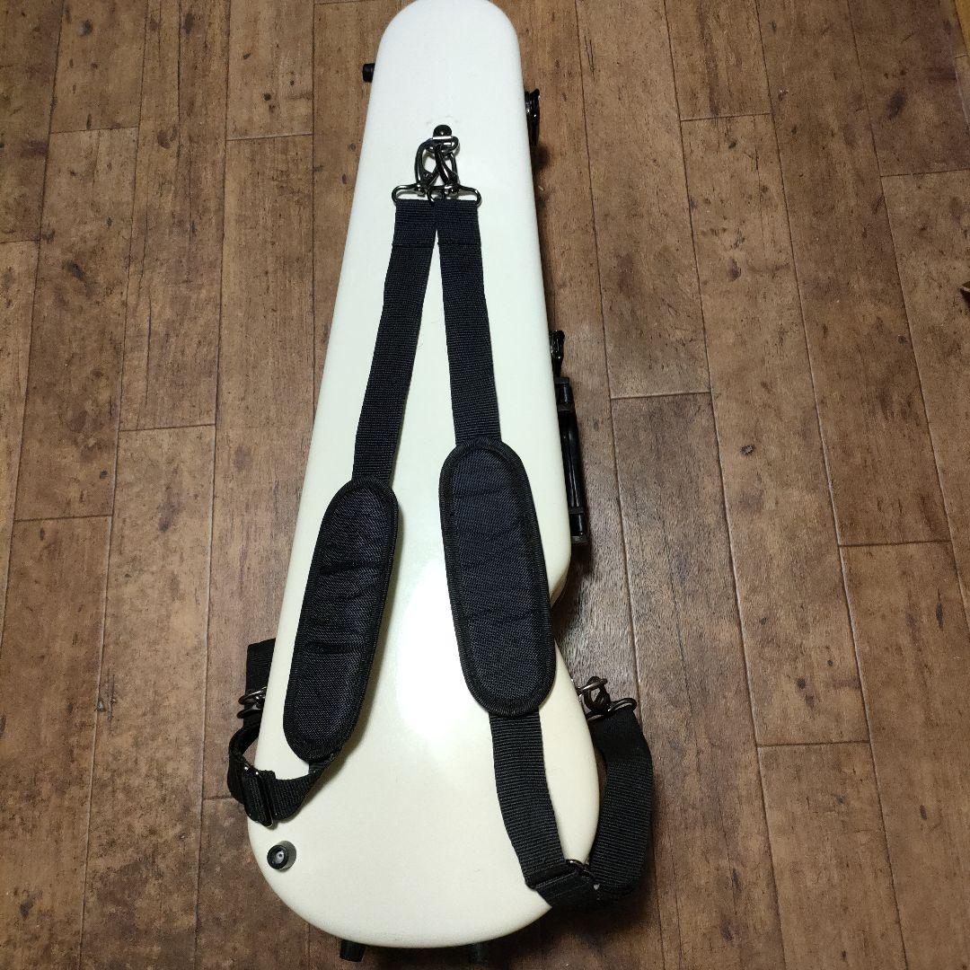 イーストマン　ホワイト バイオリンケース　 R＆Bell　エレキバイオリン