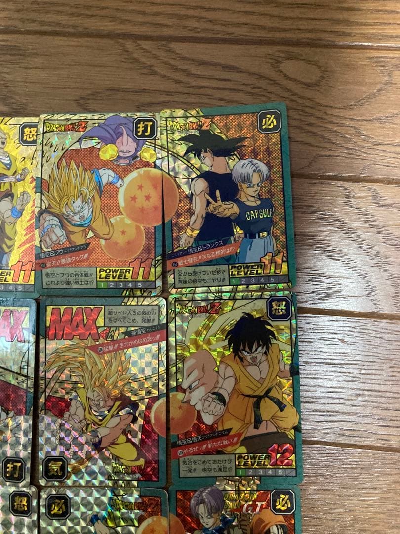ドラゴンボール　カードダス　15弾 16弾 繋がる神龍 16枚セット　キラ　悟空