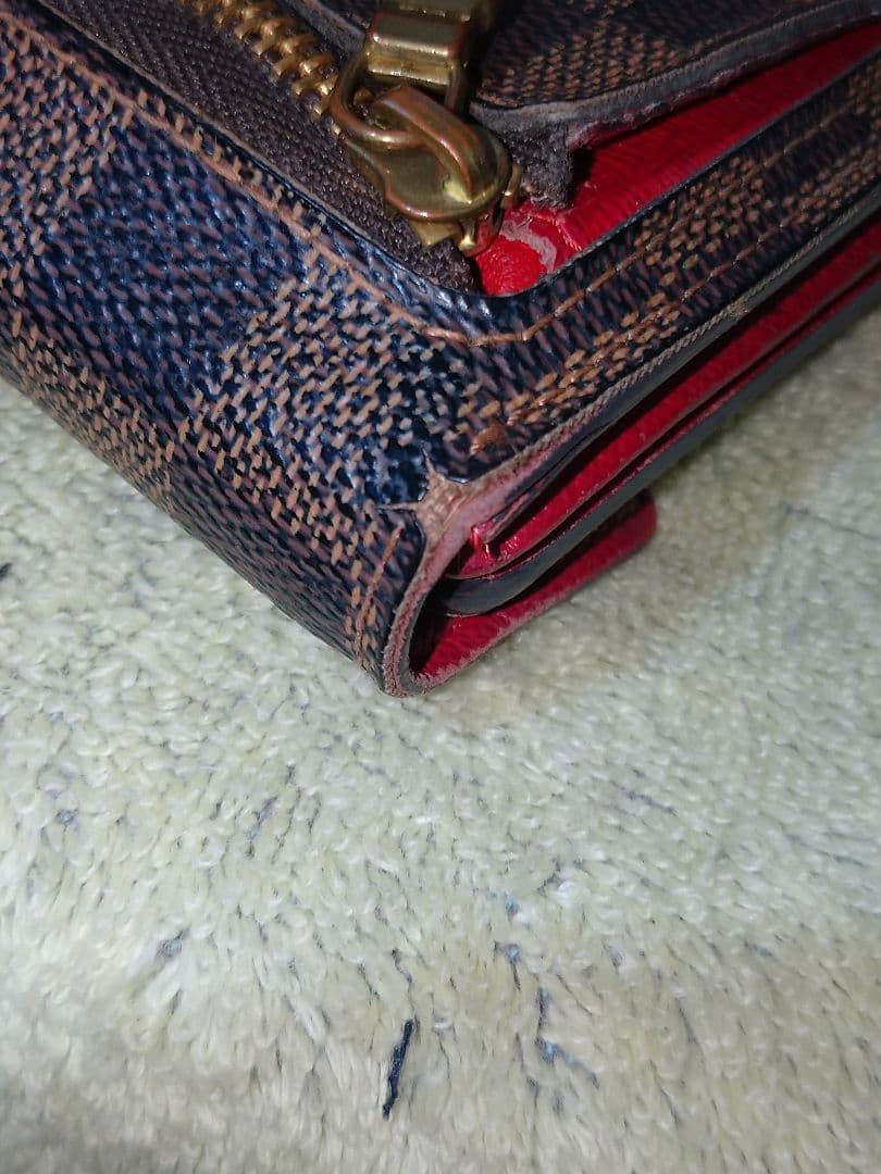 ルイ ヴィトン ダミエ ポルトフォイユ コアラ 3つ折財布
