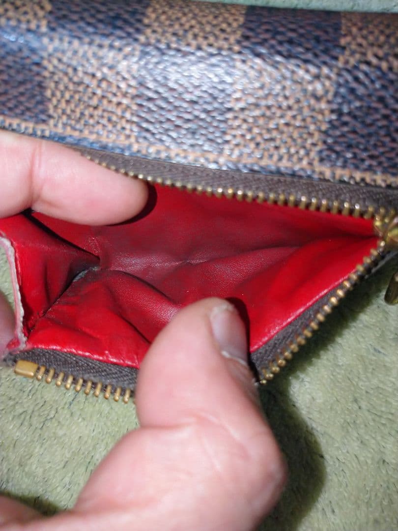 ルイ ヴィトン ダミエ ポルトフォイユ コアラ 3つ折財布