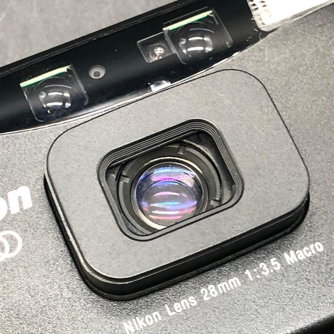 【動作確認済】Nikon AF600 MACRO コンパクトカメラ　新品電池付き
