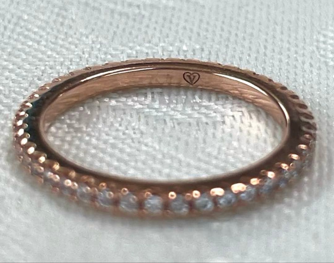 美品 VENDOME AOYAMA ヴァンドーム K10PG リング 約1.5