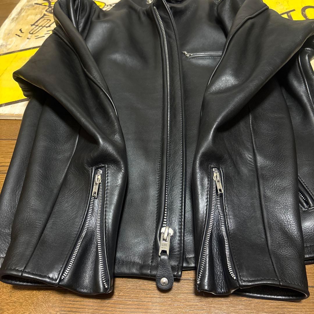 超美品‼️schott641 40インチ　ライダースインナーボア付