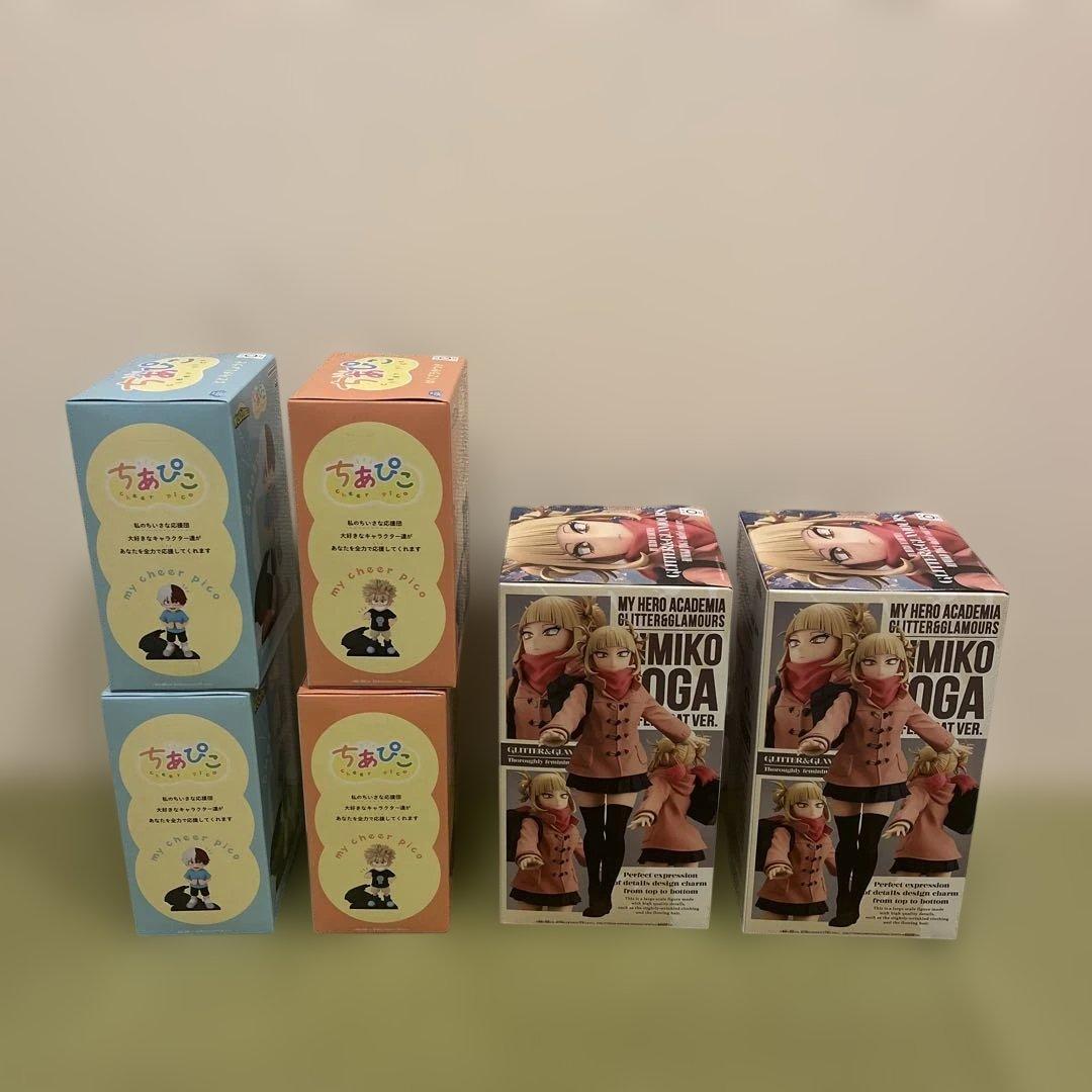 僕のヒーローアカデミア フィギュア ちあぴこ グリグラ 6個セット