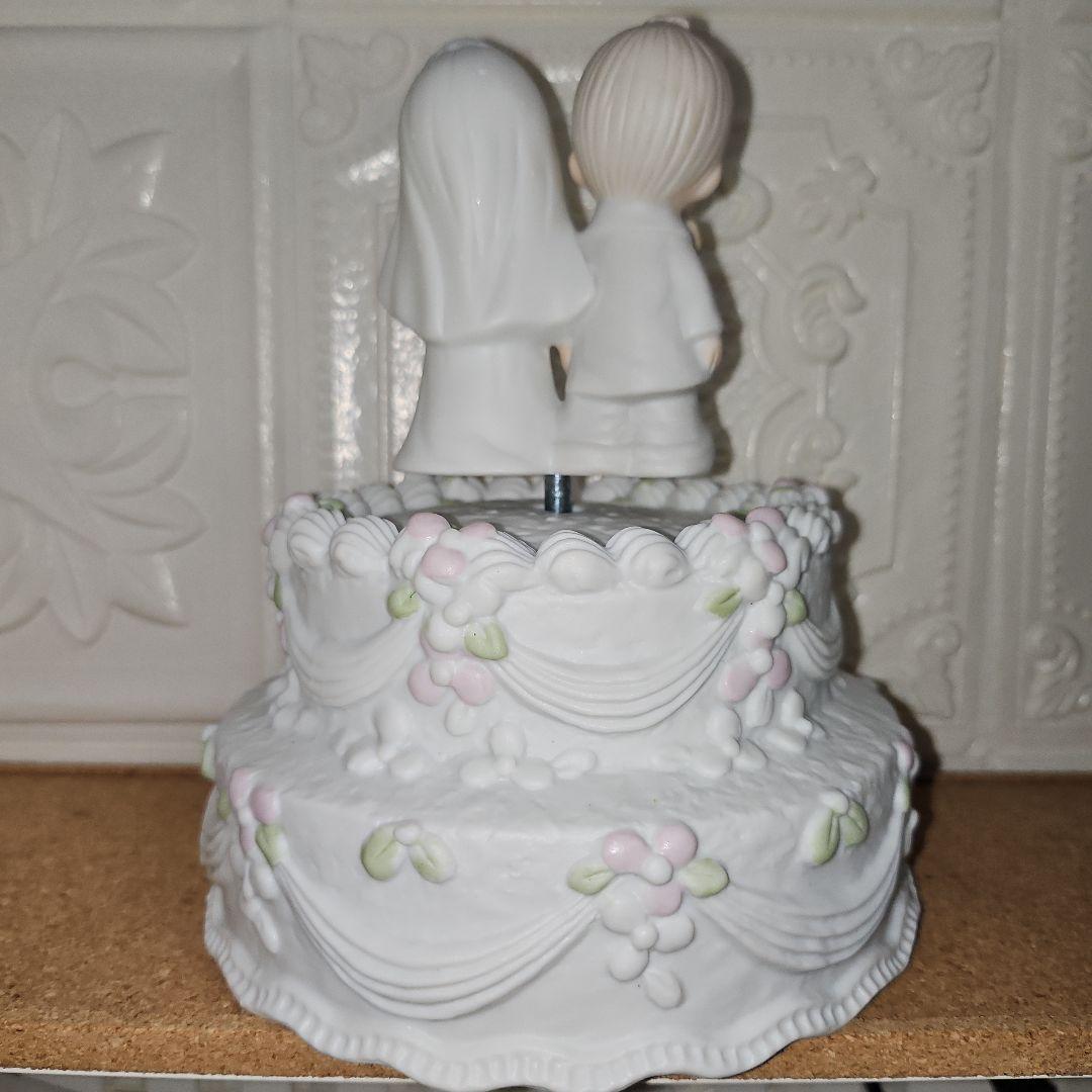 超激レア 1981年製 プレシャスモーメンツ ウェディング オルゴール 箱付き