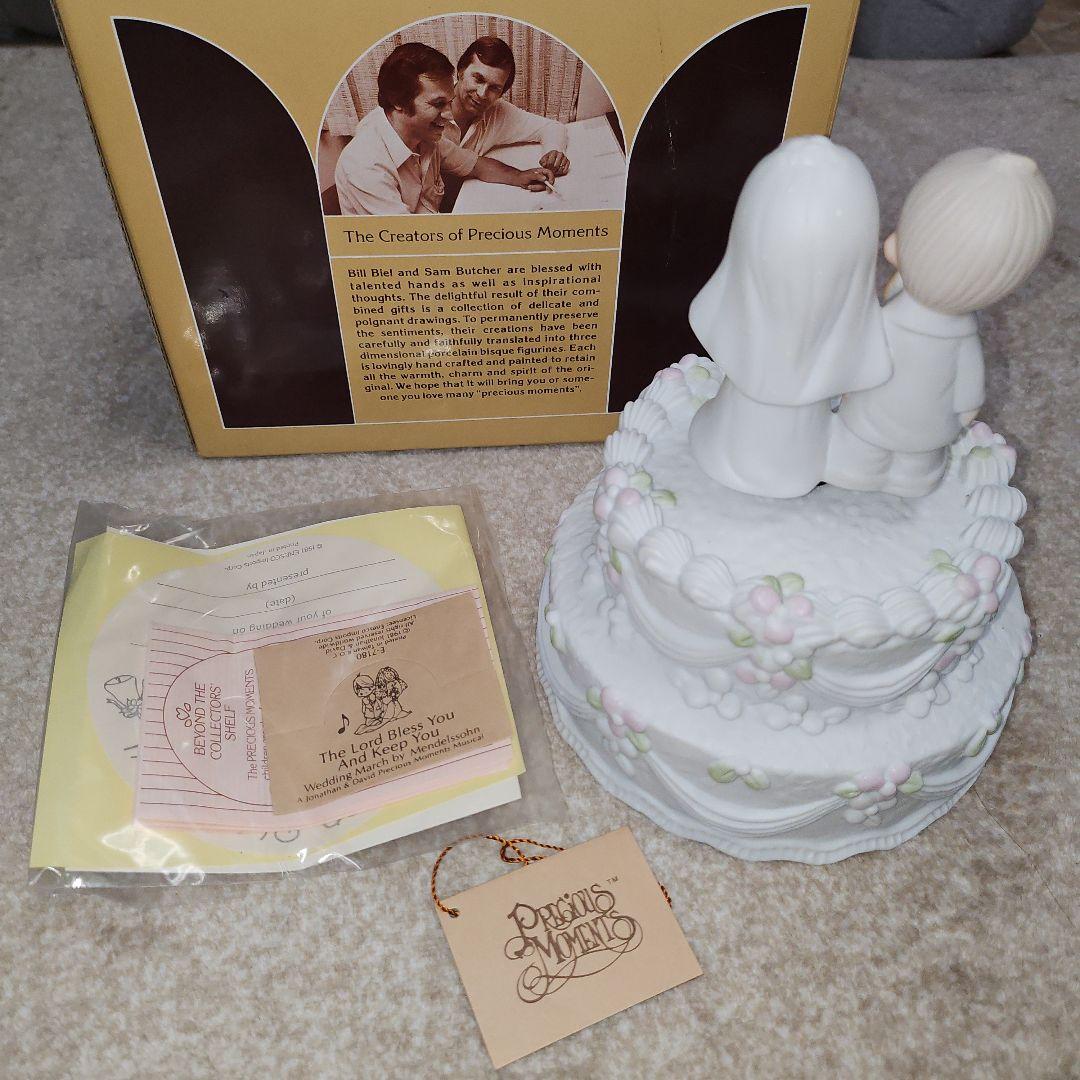 超激レア 1981年製 プレシャスモーメンツ ウェディング オルゴール 箱付き