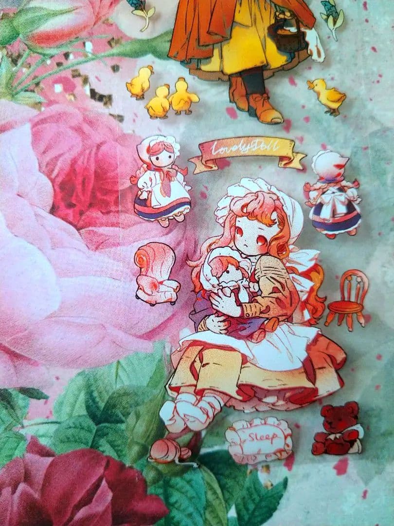 ✩再販✩J85＃美式小甜心(PET)田小宝的星空切り売り海外人物マステ