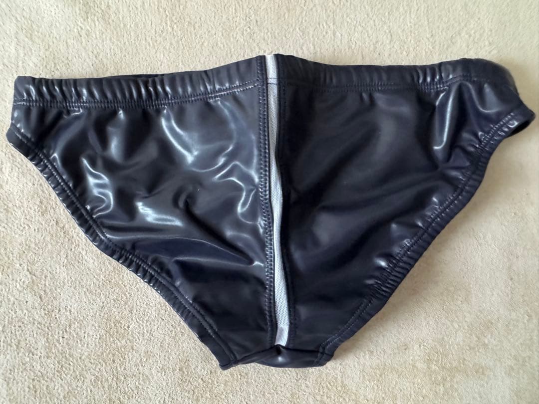 ミズノ 競泳水着 ポロパン ネイビーL