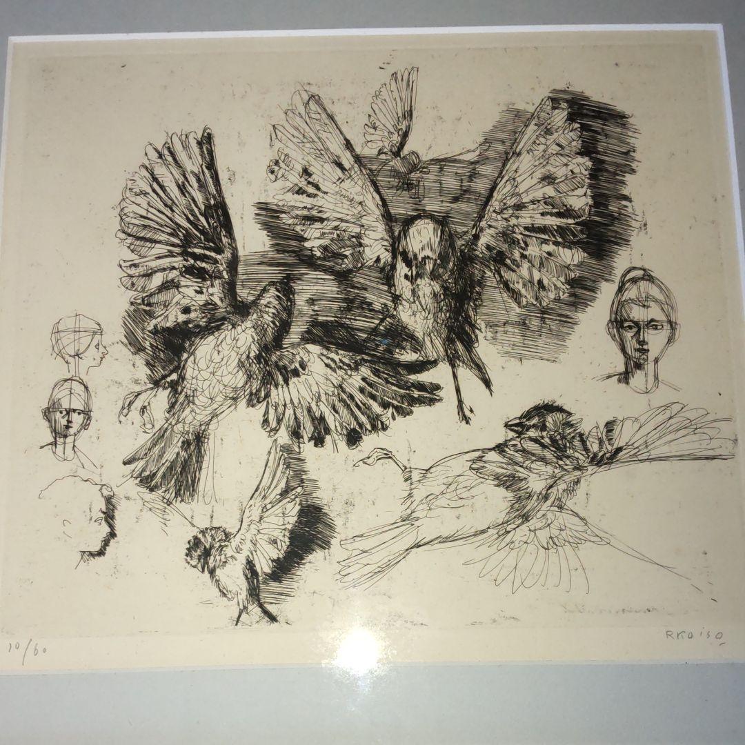 小磯良平、エッチング、デッサン、