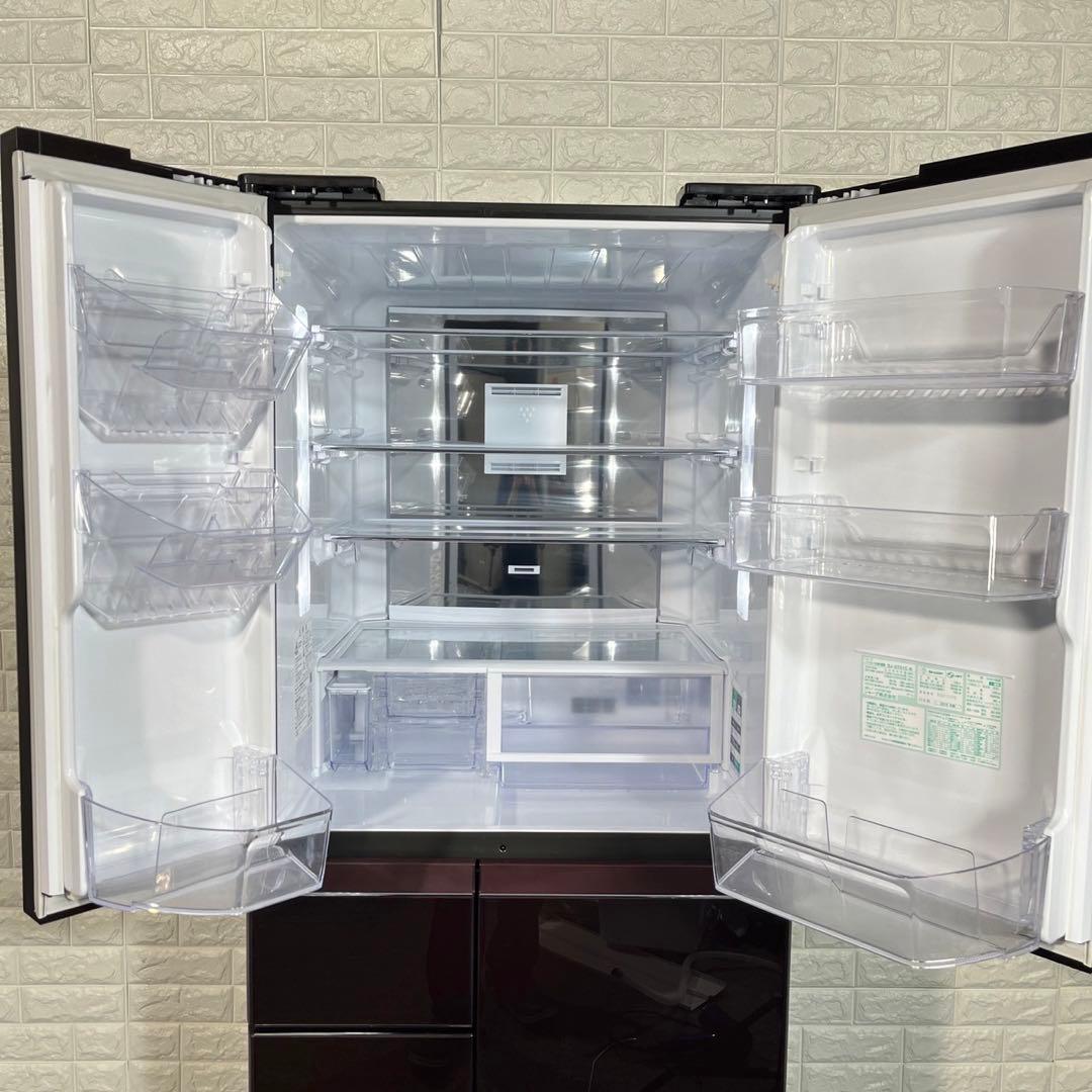 SHARP 冷蔵庫 SJ-GT51C-R 505L 大容量 家電 H087