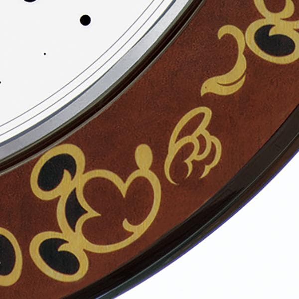 10)訳あり品　セイコー製ディズニー電波掛け時計