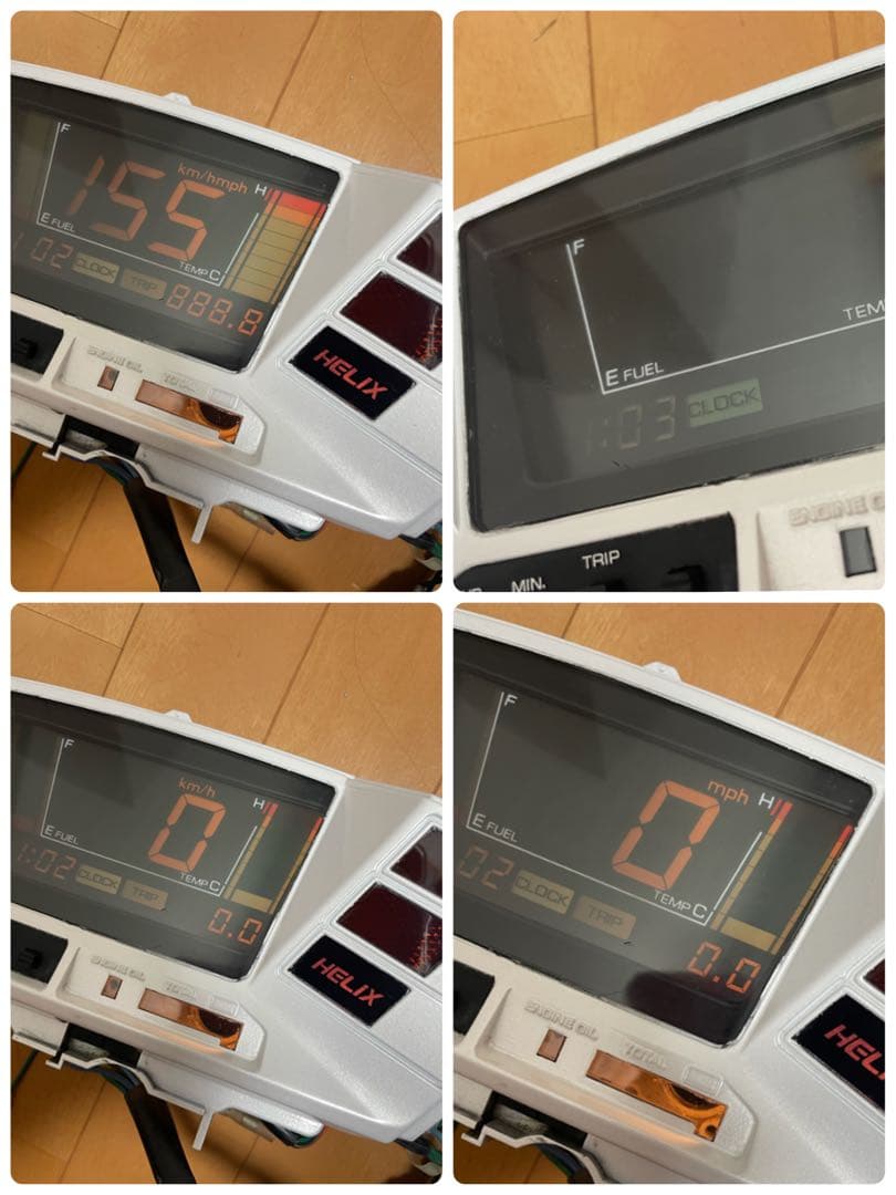 希少！　フュージョン　mf02 純正メーター改