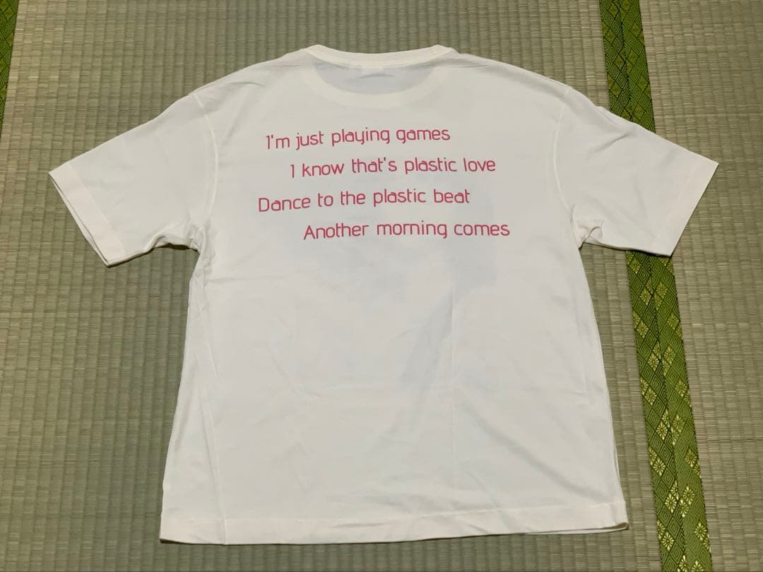 【希少】 竹内まりやPlastic Love ヴィンテージTシャツ