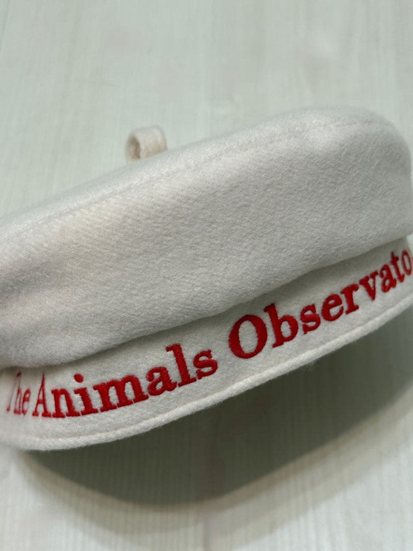 The Animals Observatory ベレー帽 ホワイト