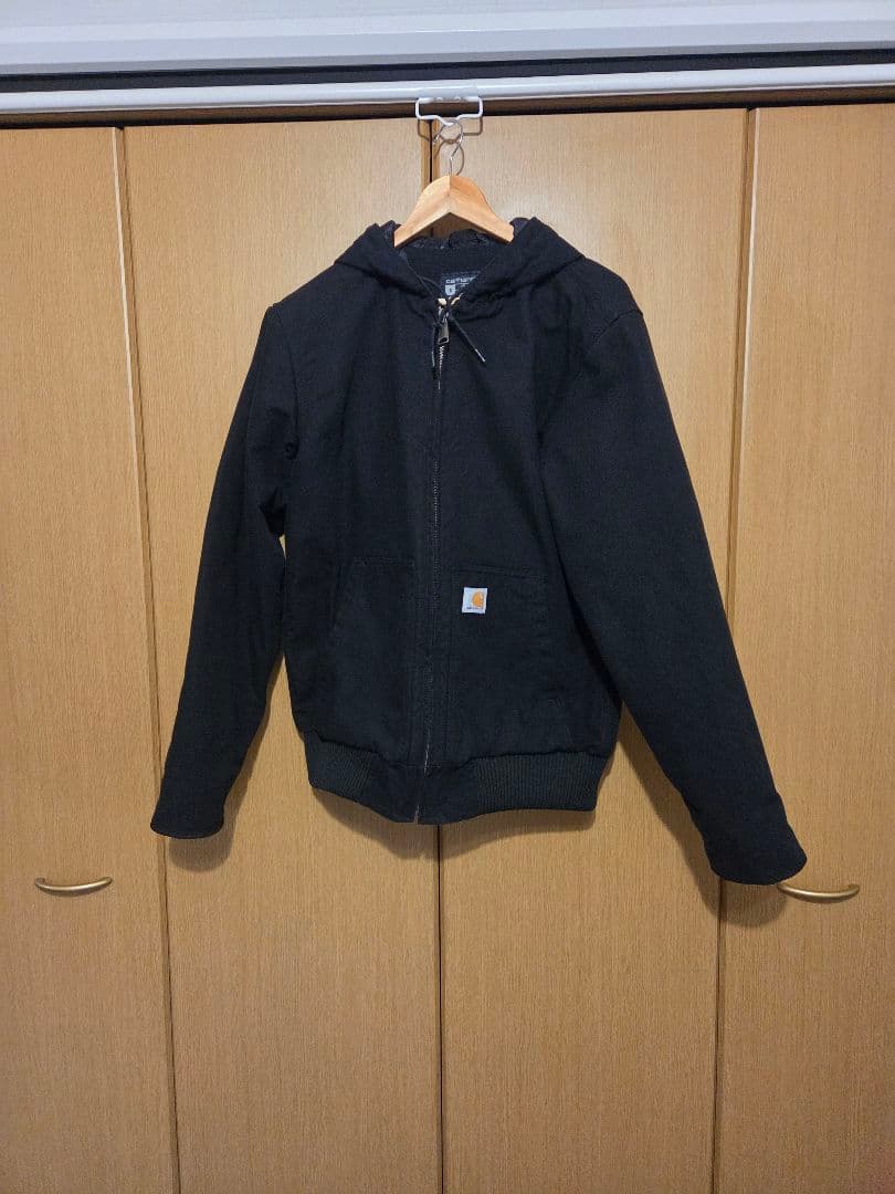 Carhartt J130-M ブラックアクティブジャケット Sサイズ