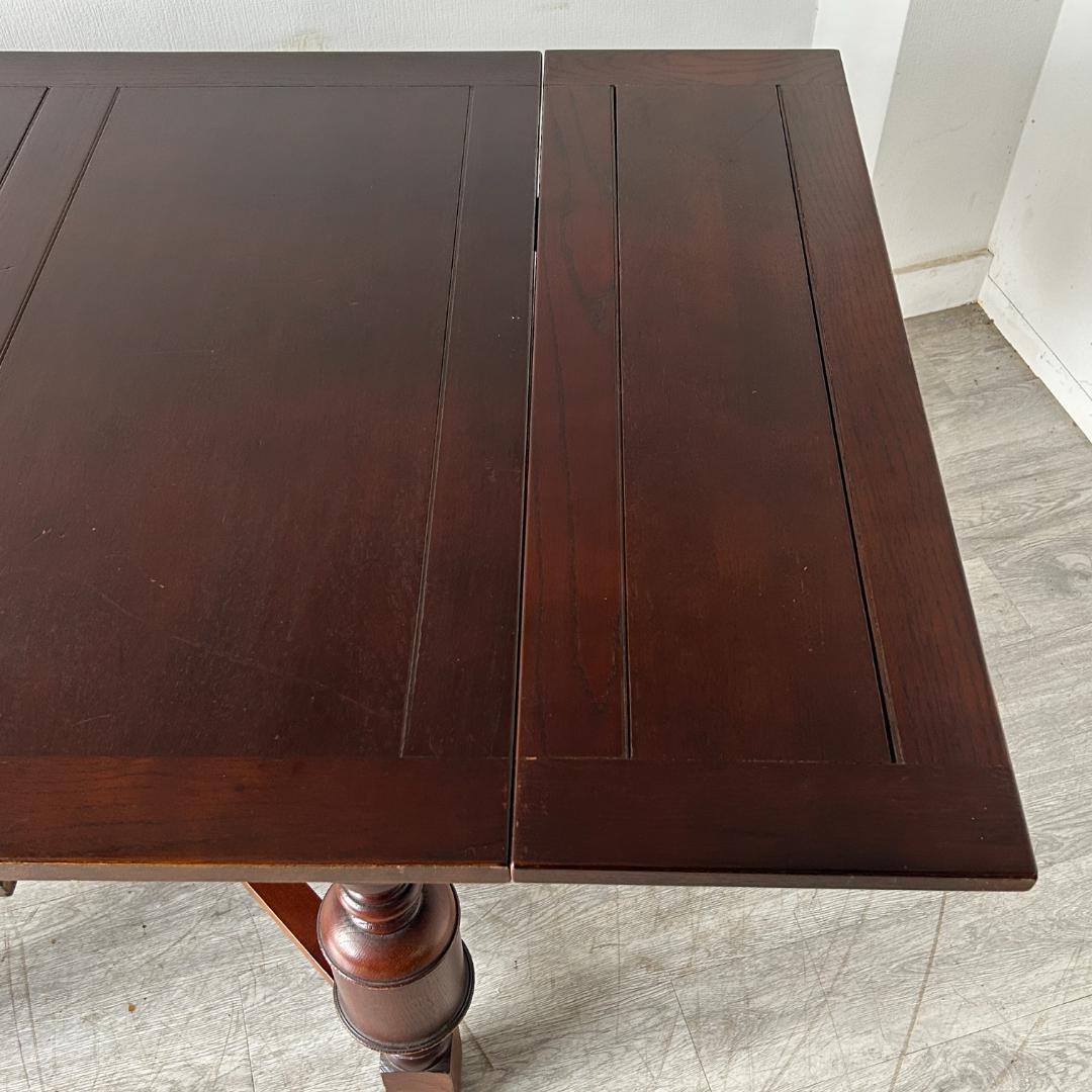 イギリス アンティーク家具 ドローリーフテーブル 1930年頃 807A