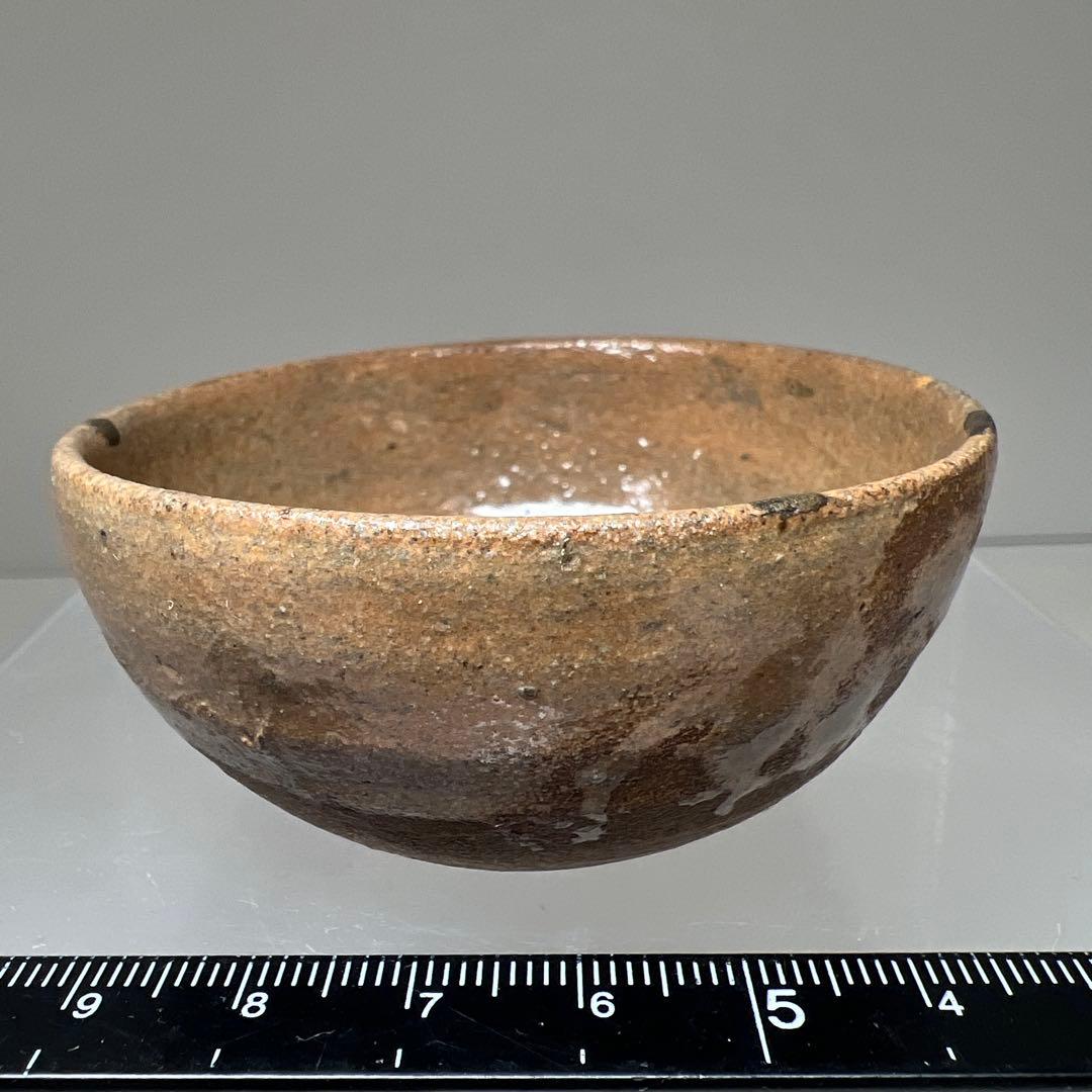 江戸初期　古唐津ぐい呑　口径約6.7㎝　東Y8-0113③