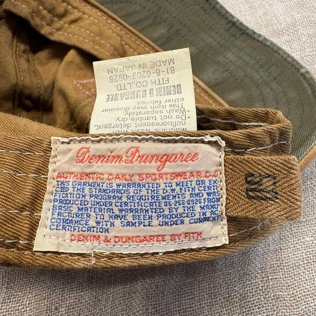 デニム&ダンガリー　落書き柄　ベースボールキャップ　サイズ50