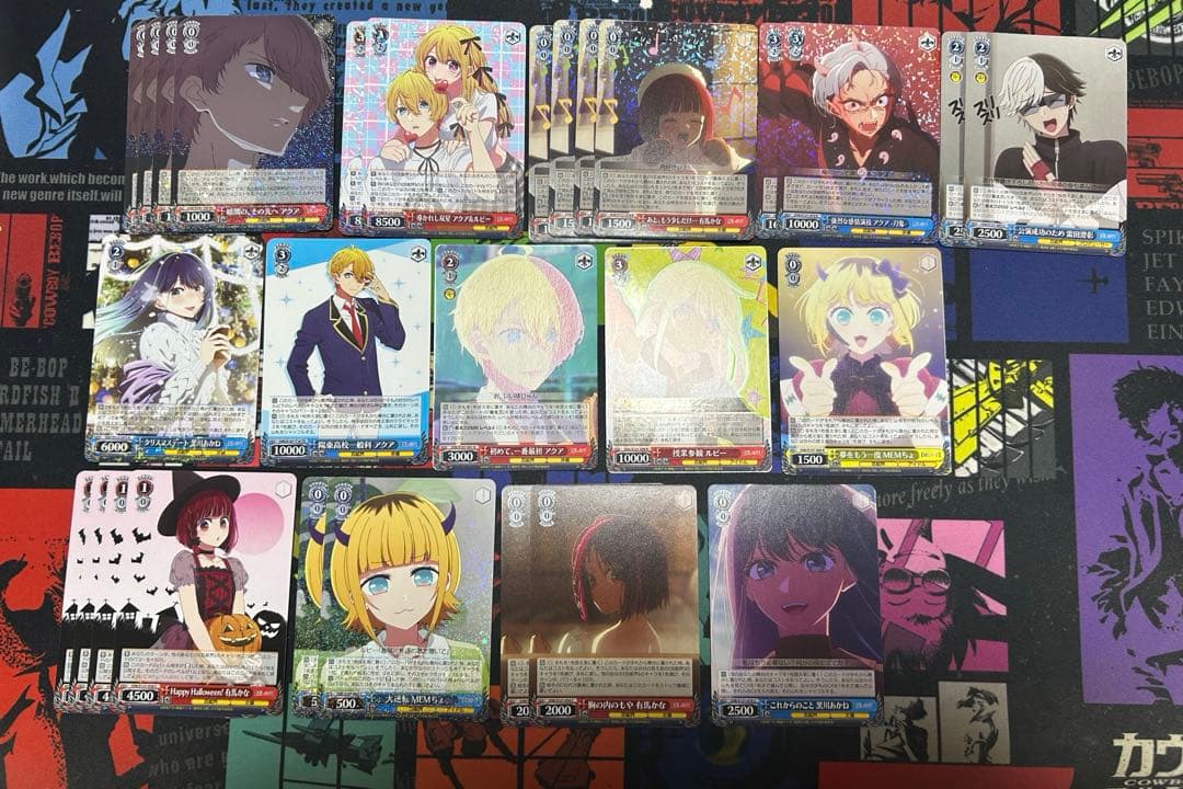 ヴァイスシュヴァルツ　デッキ　推しの子扉門＋パーツ多数