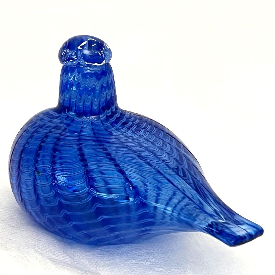 [美品]イッタラ　オイバトイッカ　ブルーバード　ルリコマドリ