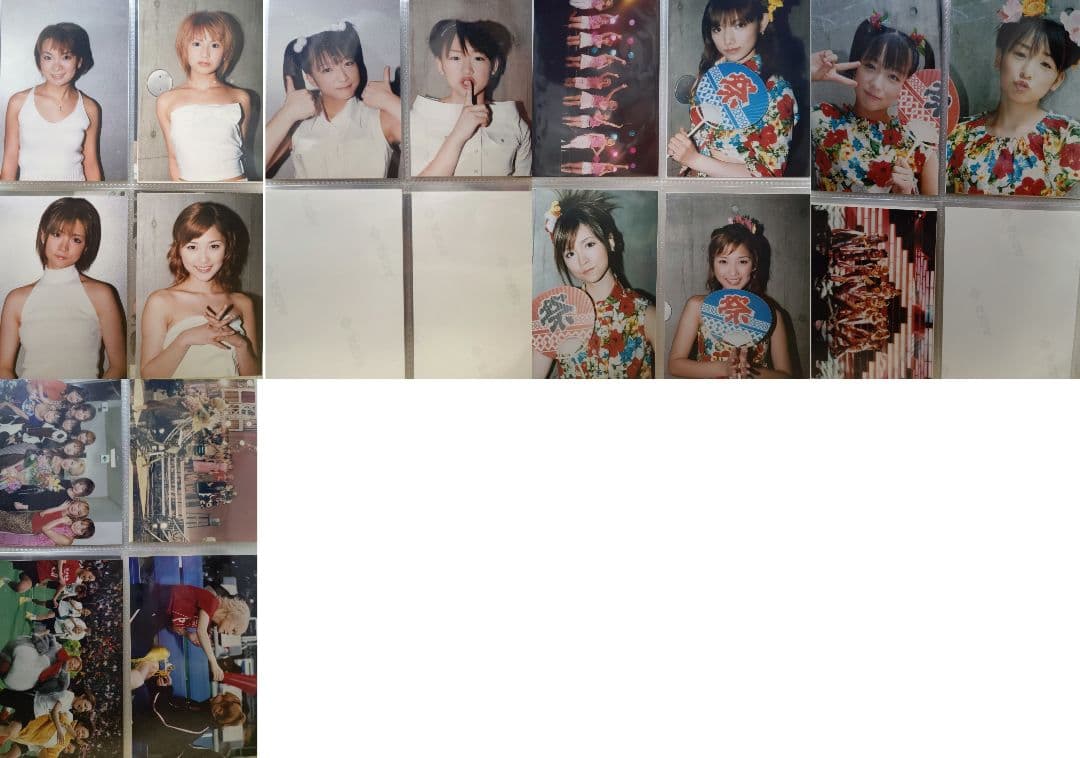 矢口真里 後藤真希 石川梨華 吉澤ひとみ 加護亜依 辻希美 他 生写真