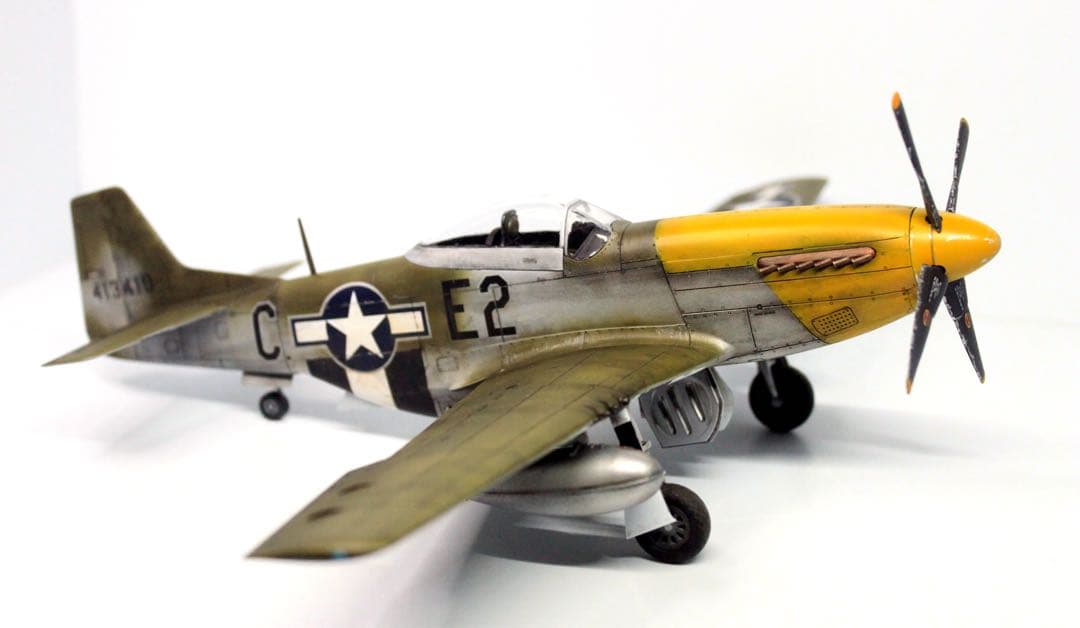 海賊プラモデル屋】田宮1/48 F51D 第361戦闘航空団第375戦闘飛行機