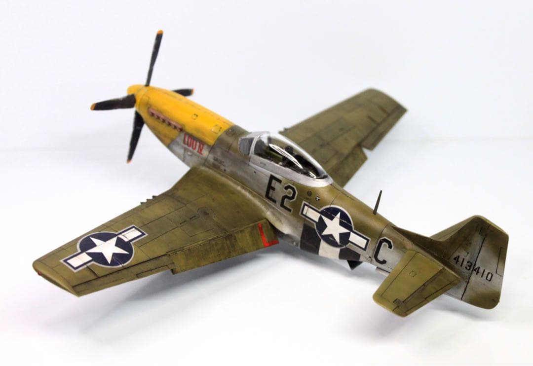 海賊プラモデル屋】田宮1/48 F51D 第361戦闘航空団第375戦闘飛行機