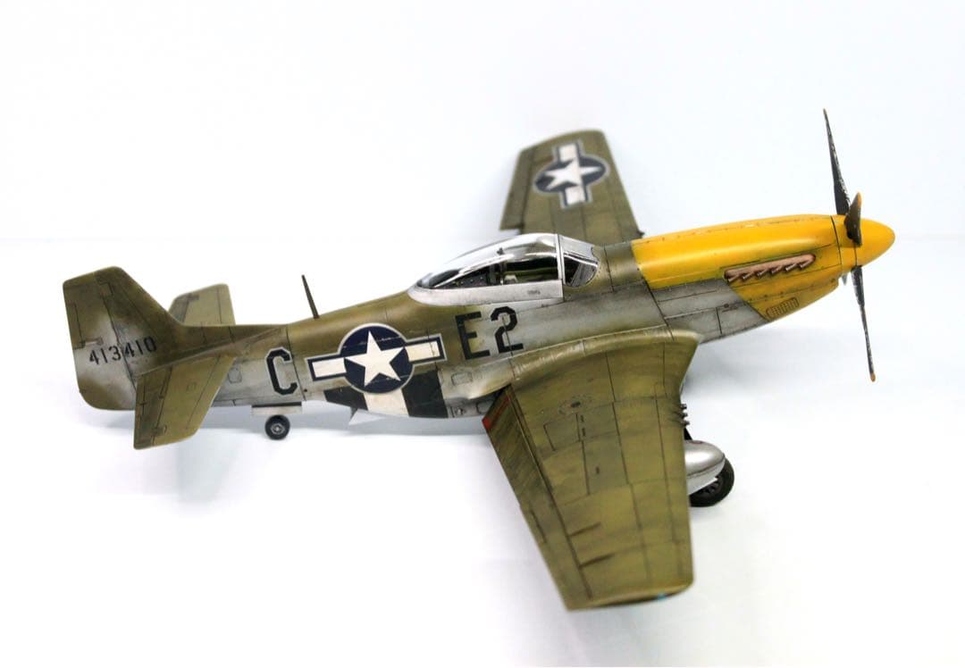 海賊プラモデル屋】田宮1/48 F51D 第361戦闘航空団第375戦闘飛行機