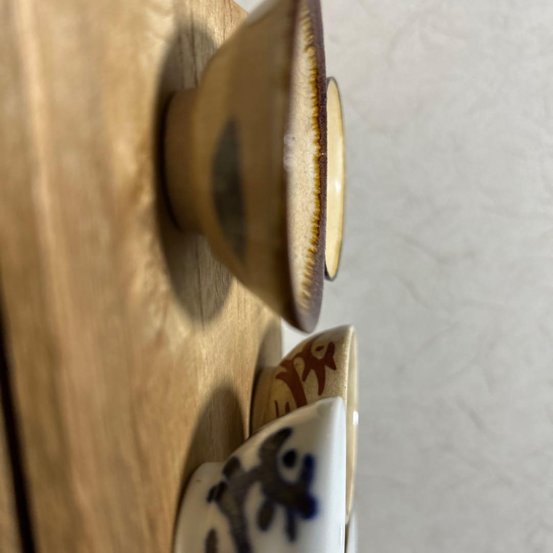 お値下げ　三友盃　三名工　盃　六個セット　尚工舎