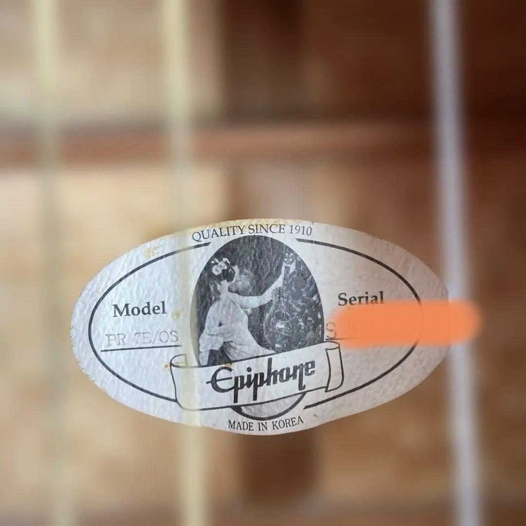 epiphone/エピフォンPR-7E/OS エレアコギター極バーズアイ！