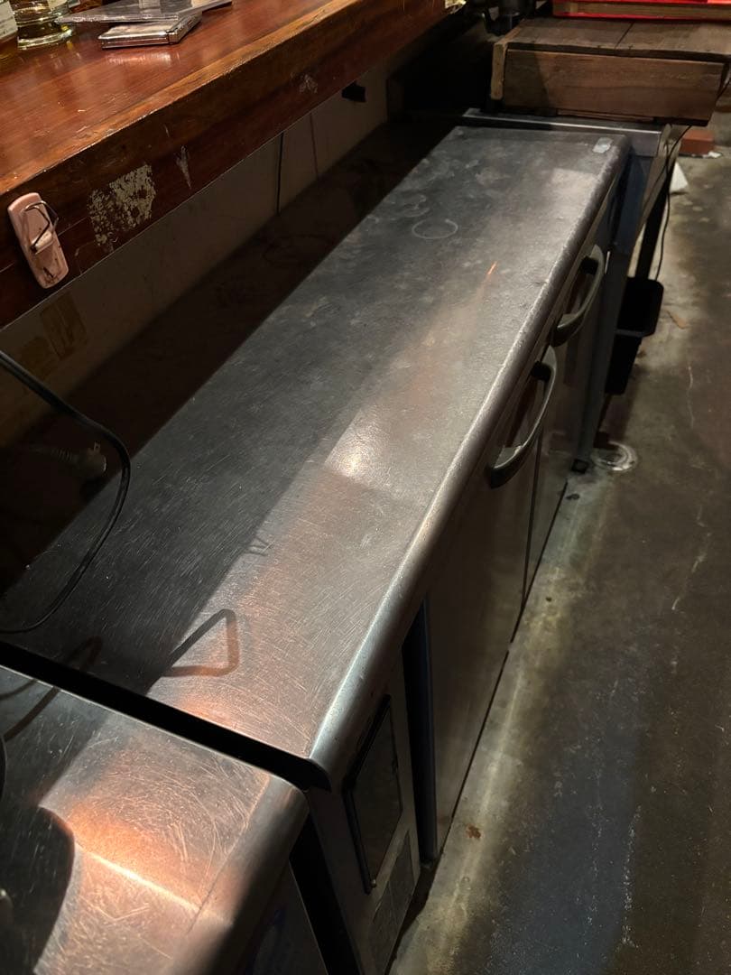 業務用　コールドテーブル　冷凍庫　1200 450 800 台下冷凍庫