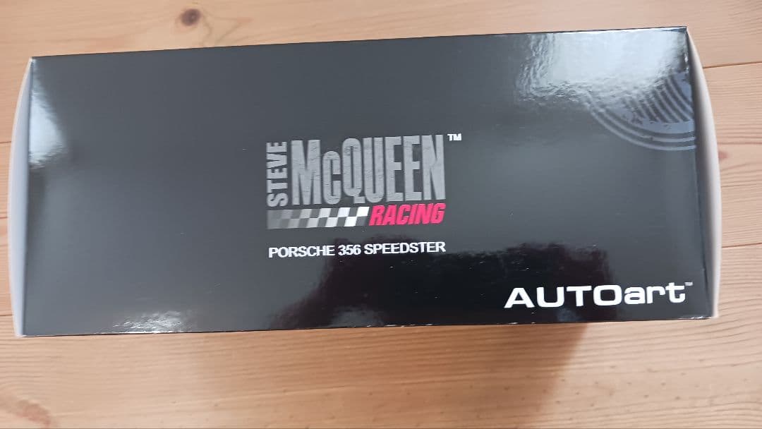 希少オートアート　1/18 ポルシェ356 スティーブ・マックィーンモデル